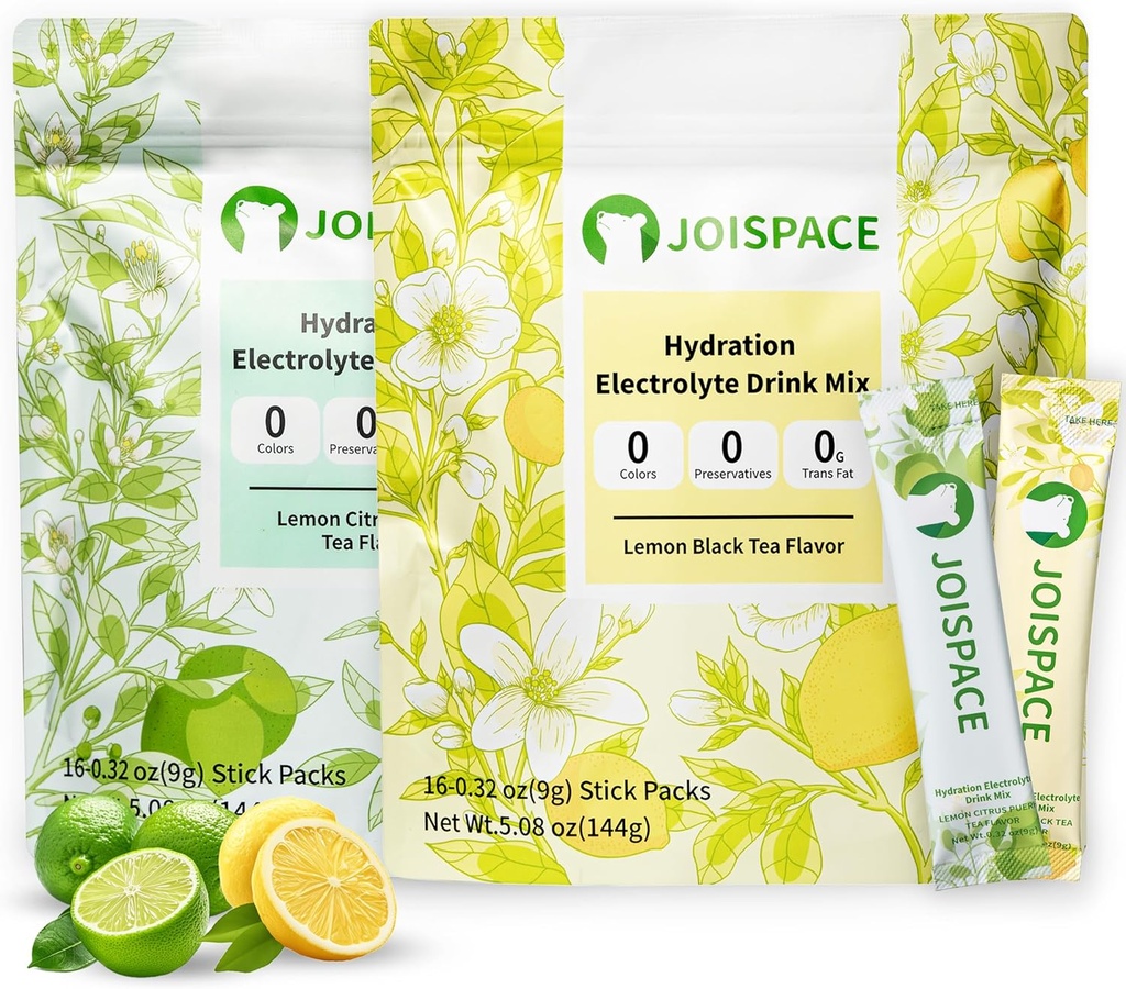 JOISPACE Ηλεκτρολυτικό ποτό Μίγμα με τσάι Πολυφαινόλες 