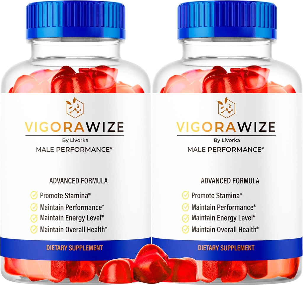 (2 πακέτο) Vigorawize Gummies, Vigorawise Gummies, Vigorwise Gummies, Vigora Wize Advanced Formula Gummies, Vigora Wise Daily Support Gummies, Vigora Wize Health Supplement, 120 Gummies για 2 μήνες