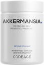 Κωδικοποίηση Akkermansia Muciniphila Probiotic Supplement - 3-Month Supply of Akkermansia & Chicory Inulin - Καθημερινή Συνδυαστική Προβιοτική Ρίζα Chicory - 100 Million AFUs - Χωρίς γλουτένη - 90 κάψουλες