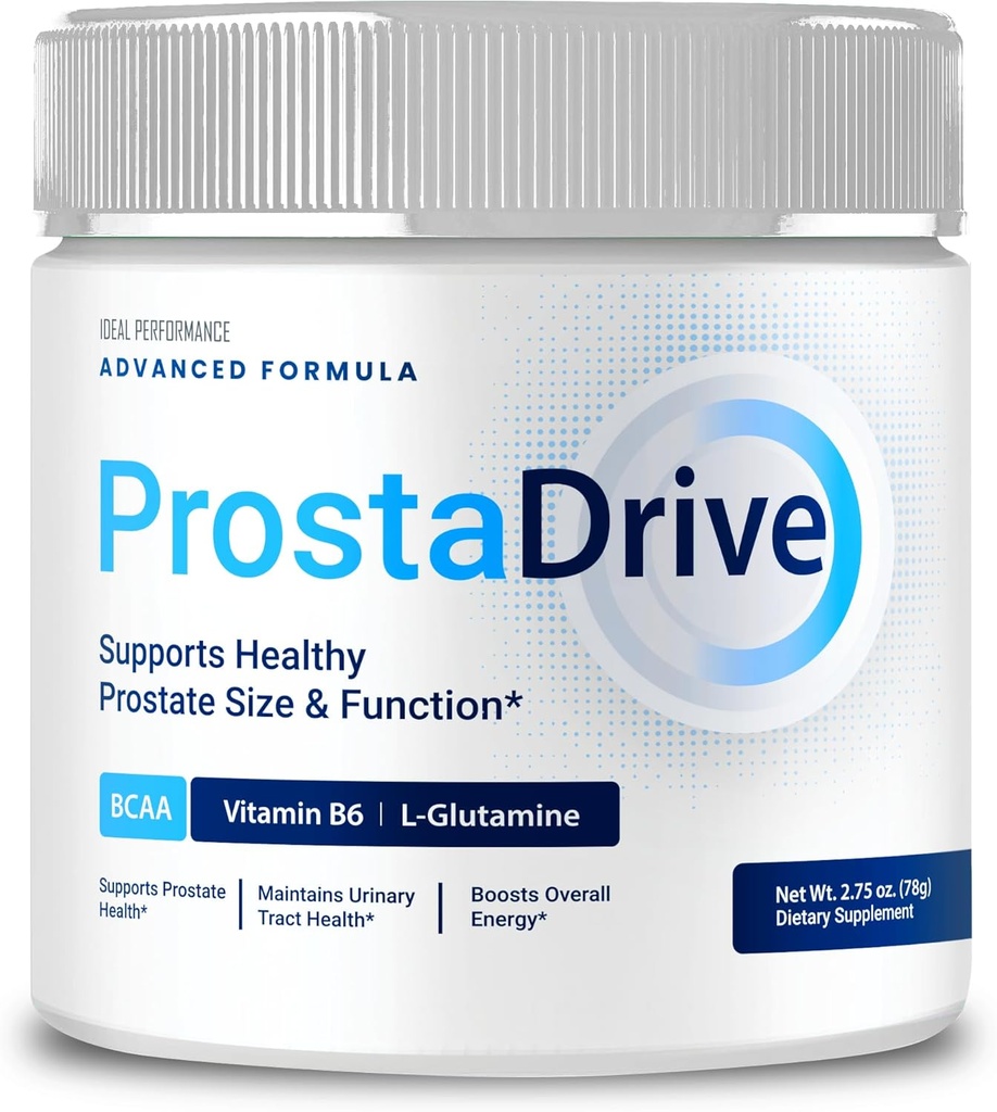 Prosta Drive Powder Advance Formula - Μέγιστη δύναμη, ProstaDrive συμπλήρωμα Επίσημη φόρμουλα με βιταμίνη Α, βιταμίνη C, βιταμίνη D, ψευδάργυρος, χρώμιο, ProstaDrive σκόνη Κριτικές (1 πακέτο)