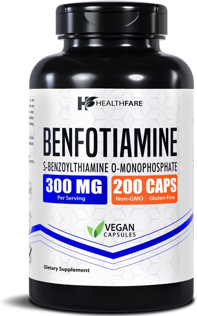 Healthfare Benfotiamine 300mg 