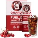 Gnarly Διατροφής Καυσίμου2O Ηλεκτρολυτών Powder Packs, Cherry Cola – Ηλεκτρολύτη Λύση, Καύσιμα, Replenishment, και Ανάκτηση – Καυσίμου2O Διατροφή αντοχής – Cherry Cola, 10-Pack