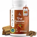 PRESERVE Pure Ceylon Cinnamon Capsules, 2,000mg, Two Month Supplement | Made in Sri Lanka |Non-GMO, Gluten-Free, True Cinnamomum from Sri Lanka, 100% Pure Cinnamon (NOT Mix with Cassia).