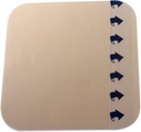 Dynarex DynaDerm Hydrocolloid Dressings, Sterile Moist Banges for Wounds, 6" x 6," Extra Thin & Latex-Free, Πλοία σε Peel-Down Patches, 1 Κουτί των 5 Dressings