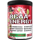 EVL BCAAs Αμινοξέα σε σκόνη - BCAA Energy Pre Workout σκόνη για την αποκατάσταση των μυών Lean ανάπτυξη και αντοχή - Επανυδάτωση μετά την αποκατάσταση προπόνησης ποτό με φυσική καφεΐνη - Cherry Limeade