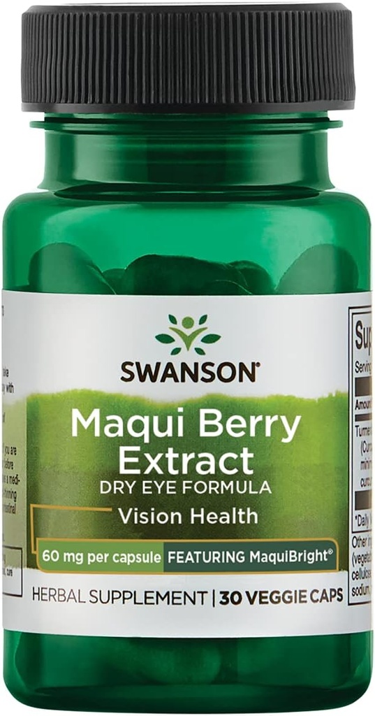 Swanson Maquibright 60 Milligrams 30 Κάψουλες Veg