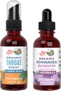 MaryRuth Organics Laroat Spray (Unfraved) & Echinacea Purpurea Drops 