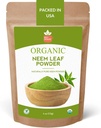 SPICY ORGANIC Neem Powder – 4 oz. - Certified USDA Organic -Non-GMO - Φρέσκα Αποξηραμένα φύλλα Neem Σκόνη για υγιή μαλλιά και δέρμα - Azadirachta Indica Ayurvedic Herb για τη συνολική ευεξία