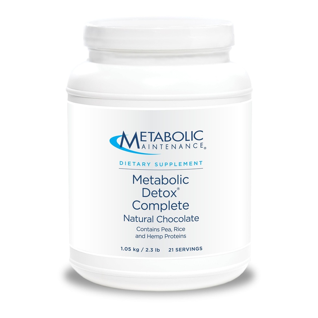 Μεταβολική Συντήρηση Μεταβολικό Detox Πλήρης - Σοκολάτα Shake - Plant + Pea Protein Powder for Full Body Detox Cleanse + Gut Health - 20g Μη ΓΤΟ Πρωτεΐνη Φυτών (2,3 lbs / 30 Servings)