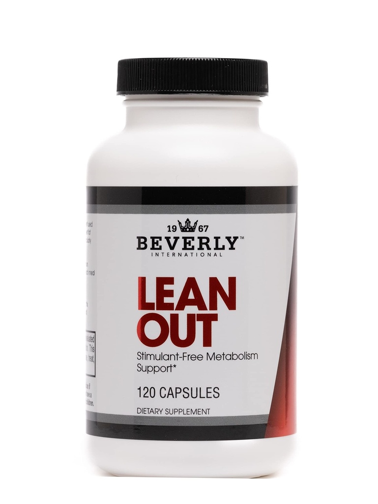 Beverly International Lean Out 120 caps. Fat Burner με Μεταβολική Υποστήριξη. Λιποτροπική. Χολίνη, Καρνιτίνη, Χρώμιο. Διεγέρτης-ελεύθερος Belly Fat Burner. Φέρε τον Λίνερ. Χρησιμοποιήστε AM & PM, Stackable χάπια διατροφής.