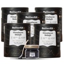 Better Alt Pure Imalayan Shilajit Resin Pack 5 Υψηλής ισχύος χρυσό βαθμού 375 Υπηρεσίες για την ενίσχυση της ενέργειας & ανοσοποιητική υποστήριξη, 85+ Trace Minerals, 75%+ Fulvic Acid, με εργαστηριακή έκθεση δοκιμών,400 mg