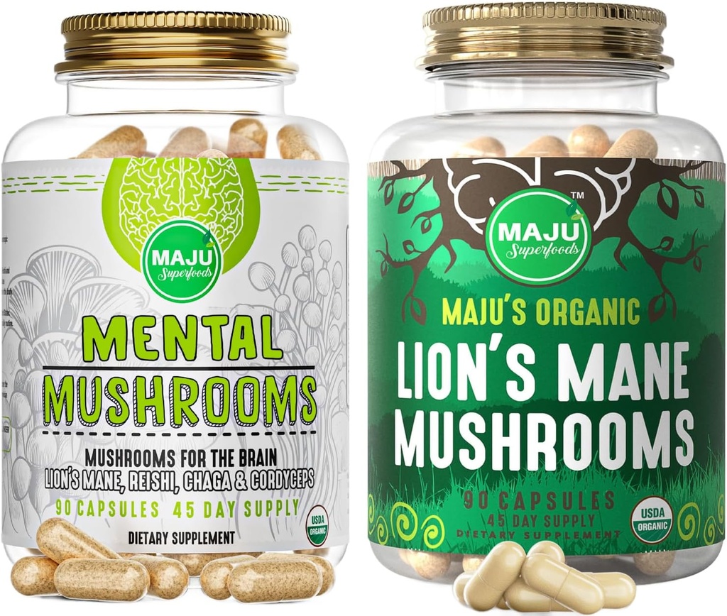 Maju Superfoods Καψάκια μανιταριών