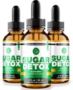 NutraRize (3 Pack) Detox ζάχαρη σταγόνες, ζάχαρηDetox σταγόνες, 21-Day πρόκληση Detox ζάχαρη, όλα-φυσικό υγρό καθαρισμού για αρχάριους, Premium Formula αίματος Gotas Κριτικές (90 εξυπηρετούν)