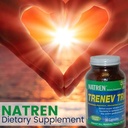 Βιοθεραπεία Natren Trenev Trio Probiotic Capsule - Three-in-One Dairy-Free Dietary Supplement - για Υγιεινή Εντερική Χλωρίδα, Απορρόφηση & Απορρόφηση - 30 Κάψουλες Κάθε μία με 30 Δισεκατομμύρια CFU