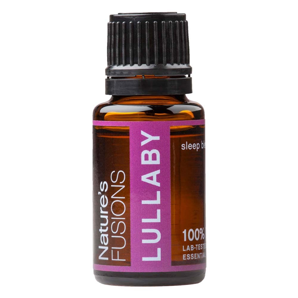 Nature's Fusions Sleep Essential Oil Blend 15ml - Χαλαρωτικό Drea, Diffuser, Nature's Fusions Nullaby - 100% Καθαρό Θεραπευτικό Βαθμό - Λεβάντα, Ρωμαϊκό Χαμομήλι, Νερόλι, Τριαντάφυλλο, Βανίλια, Ylang Ylang