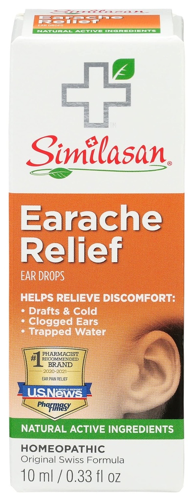 Similasan Ear Relief Ear Drops, 0.33 Fluid Ounce