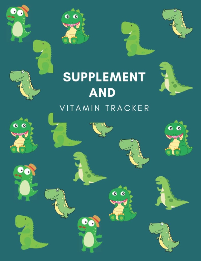 Συμπλήρωμα και Vitamin Tracker: Track Καθημερινή Πρόσληψη των συμπληρωμάτων / βιταμινών / Φάρμακα συμπεριλαμβανομένης δοσολογίας και χρόνου με αυτό το μη χρονολογημένο ημερολόγιο φαρμάκων, ...