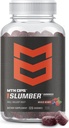 MTN OPS Slumber Sleep Gummies – 60 Servings, Tart Cherry 1000mg, Μελατονίνη 2,5mg, Χαμομήλι, Φυσικές Γεύσεις, Κατασκευασμένο στις ΗΠΑ, Μικτό μούρο, Νυχτερινή Βοήθεια Ύπνου