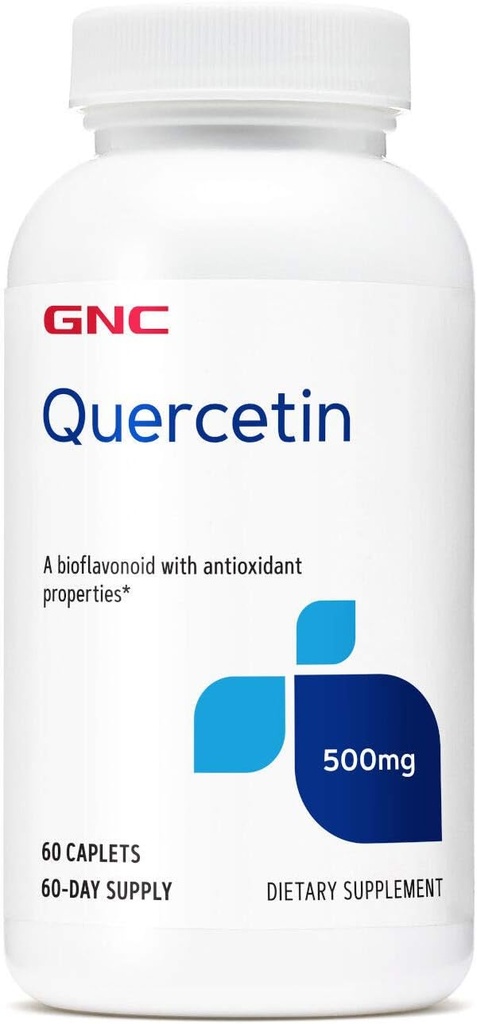 GNC Quercetin 500mg συμπλήρωμα, 60 υπηρεσίες