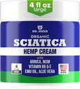 Sciatica Cream - Premium Sciatica Cream - Γρήγορη Απορρόφηση & Μέγιστη Ανακούφιση - 4 oz Μεγάλη Συσκευασία Αξίας - Κατασκευάζεται στις ΗΠΑ
