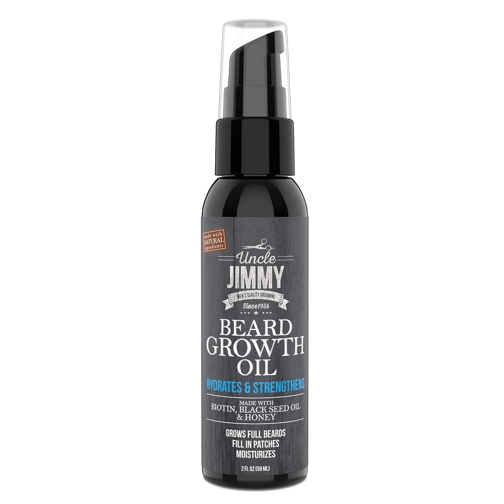 Θειος Jimmy Beard Growth Oil with Biotin 