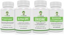 VitaMonk Resveratrol, Pterostilbene, Alpha GPC and Uridine Bundle - Longevity and Brain Boosting Stack