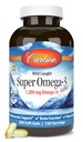 Carlson - Super Omega-3 Gems, 1200 mg Omega-3 Fatty Acids with EPA and DHA, Wild-Caught Norwegian Fish Oil Supplement, Sustainably Sourced Capsules 300 Softgels