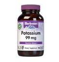 Bluebonnet Συμπληρώματα καλίου Ασπαρτάτη 99mg Essential Mineral Supplements for Electrolyte Balance - Μη ΓΤΟ, Vegan, Kosher Certified, Χωρίς γλουτένη, Χωρίς σόγια, Χωρίς γαλακτοκομικά - 90 κάψουλες λαχανικών