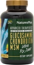 NaturesPlus Advanced Θεραπευτική Γλυκοζαμίνη/Χονδροϊτίνη/MSM Ultra Rx Joint Tablets, Εκτεταμένη Παράδοση - 180 Tablets - Συμπλήρωμα Υποστήριξης Υψηλής Ικανότητας - Χωρίς Γλουτένη - 60 Σερβιέτες
