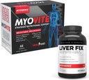 Myogenix Myovite Multivitamin & Liver Support Supplement Bundle – Advanced Daily Nutrition & Organ Support – Promote Energy, Detox, and Overall Wellness