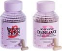 Lemme Burn & Debloat Capsule Bundle - Μεταβολισμός & Πάχος Burning + Debloat Capsles for Bloating & Gas Relief, Probiotics & Prebiotics - Gluten Free, Non-GMO - 60 Ct.