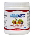 KALA ΥΓΕΙΑ MSMPure Fruit Punch Flavored Coarse MSM Powder Fleakes – Βιολογικό Sulfur για κοινή ευελιξία, εμφάνιση του δέρματος, και υποστήριξη μαλλιών & νυχιών – 1 lb, USA Made, Distilled Crystals