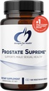 Designs for Health Saw Palmetto Prostate Supplement for Men - Prostate Supreme with Saw Palmetto, DIM, Βιταμίνες, Νέτλ, Ψευδάργυρος + Χρυσίνη - Μη ΓΤΟ, Χωρίς Σόγια (120 κάψουλες)