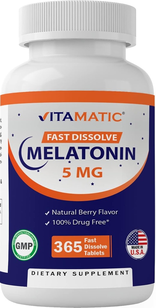 Vitamatic Melatonin 5 mg δισκία  Tabletισκία