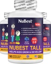 NuBest Tall Kids - Toddlers Βιταμίνες και Παιδικές Βιταμίνες για την ηλικία 2 έως 9 - Υποστηρίξτε τη δύναμη των οστών, τη συνολική υγεία και την ανοσία - Σχήματα ζώων - 270 Chewable Berry Tablets 