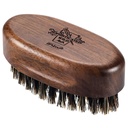 BFWood Small Travel Beard Bristles - Φυσικές Μπριστλ με Μαύρο Καρύδι Ξύλο