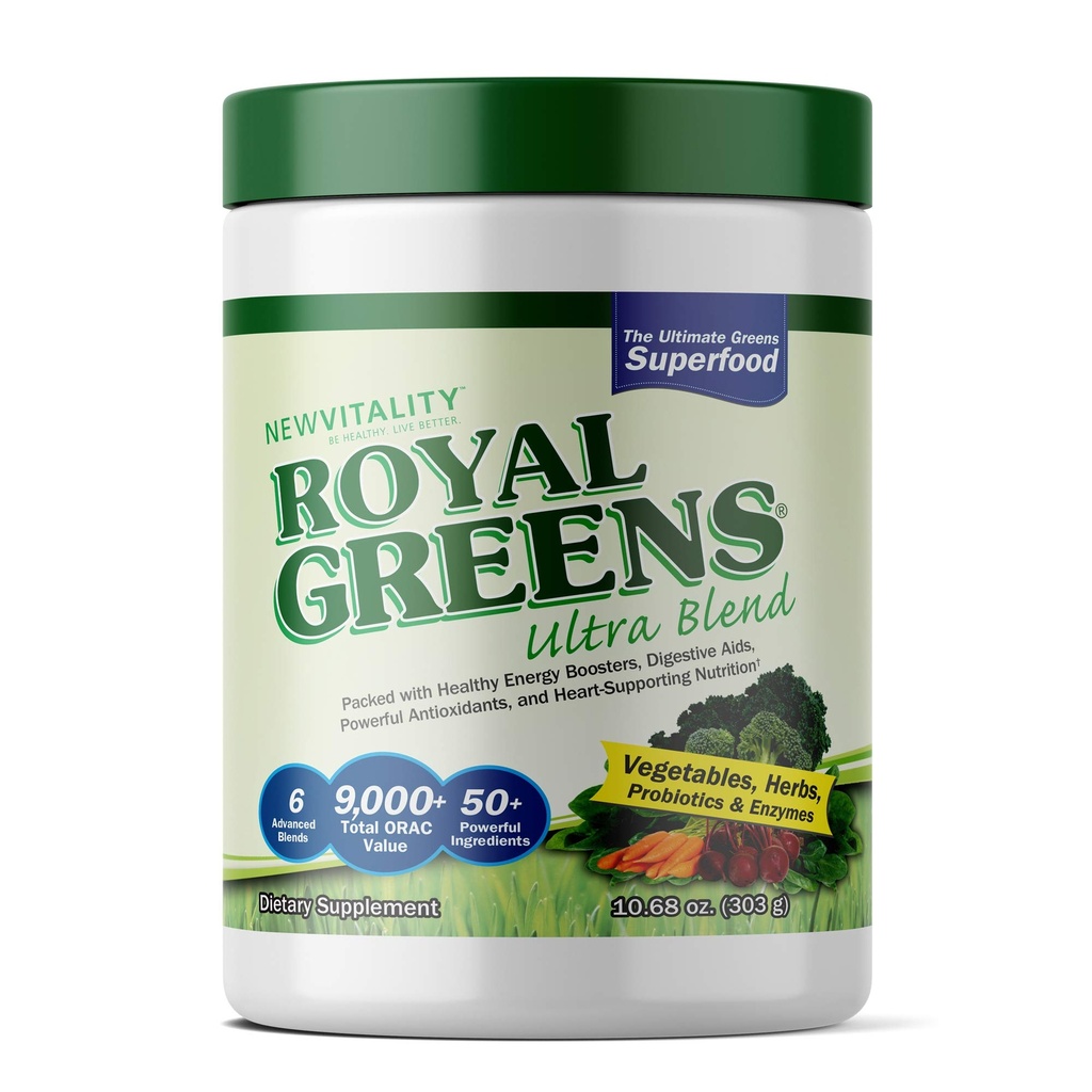 New Vitality Royal Greens Superfood Powder 