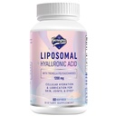 Liposomal Hyaluronic Acid Supplements 1000mg-High Bioδιαθέσιμες κάψουλες διαιτολογίου Hyaluronic Acid με Tremella Polyσακχαρίτες,Double Strength Skin Hydration,Joint Lubrication,1Pack