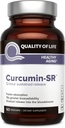 Quality of Life Curcumin-SR - Healthy Aging, Inflammation Support - 60 Vegicaps
