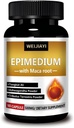 Epimedium can Enhance Male Sexual Function - Super Epimedium, containing 500 milligrams per Serving, Combined with extracts from Dongge Ali, Saw Palm, Ginseng, and Black maca Root,…