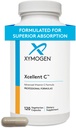 XYMOGEN Xcellent C - Υψηλής Δόσης συμπλήρωμα βιταμίνης C με BioPerine για την ενισχυμένη απορρόφηση - Ρυθμίζεται σε Ελαχιστοποίηση GI Upset - ανοσοποιητική υποστήριξη + συμπλήρωμα αντιοξειδωτικών (120 κάψουλες)