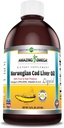 Amazing Omega Norwegian Liquid Fish Oil 