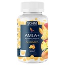 SOHM Amla και Ashwagandha Gummies, ατομικά τυλιγμένα, υποστηρίζει υγιή ανοσοποιητική υγεία, μείωση λοιμώξεων -Ashwagandha Gummies για γυναίκες και άνδρες χορτοφάγους (Pineapple, Mango)