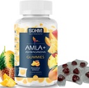 SOHM Amla και Ashwagandha Gummies, ατομικά τυλιγμένα, υποστηρίζει υγιή ανοσοποιητική υγεία, μείωση λοιμώξεων -Ashwagandha Gummies για γυναίκες και άνδρες χορτοφάγους (Pineapple, Mango)