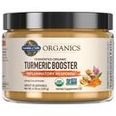 Garden of Life Organics Turmeric Booster Φλεγμονώδης Ανταπόκριση σε σκόνη - 30 Σερβιέτες, 50mg Κουρκουμίνη (95% Κουρκουμινοειδή) & Προβιοτικά, Βιολογικά Μη-ΓΤΟ Vegan & Γλουτένη χωρίς φυτικά συμπληρώματα