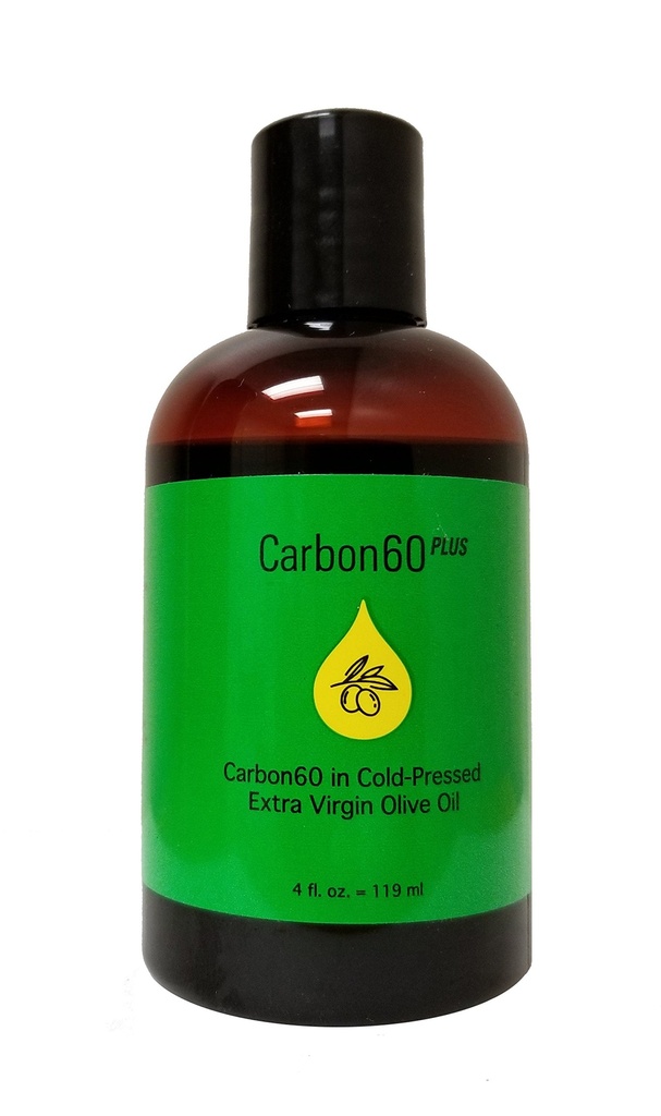 Carbon60 συν κανονική δύναμη. Έχει 20mg περισσότερο άνθρακα 60 ανά 100ml από τους περισσότερους ανταγωνιστές. άνθρακας 60, έξτρα παρθένο ελαιόλαδο, c60