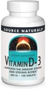Source Naturals Vitamin D-3 400 iu, Supports The Immune System and Strong Bones* - 100 Tablets