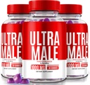 (3 Pack) Ultra Male Gummies, Ultra MG Gummy, Ultra Male Vitamin Gummies, All Natural Supplement to Boost Daily Performance and Overal Health, Official UltraMale Reviews (180 Gummies)