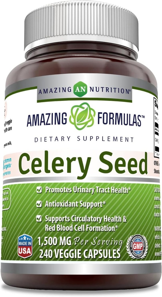 Amazing Formulas Celery Seed Extract Supplement 