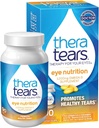 TheraTears 1200mg Omega 3 συμπλήρωμα για τη διατροφή των ματιών, οργανικό λιναρόσπορο Τριγλυκερίδια ιχθυέλαιο και βιταμίνη Ε, 90 Count